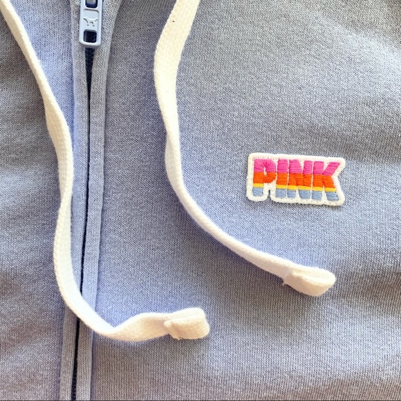 🌸New🌸 Pink Victoria’s Secret Hooded Sweatshirt Top Sz Small NWT - Picture 4 of 13